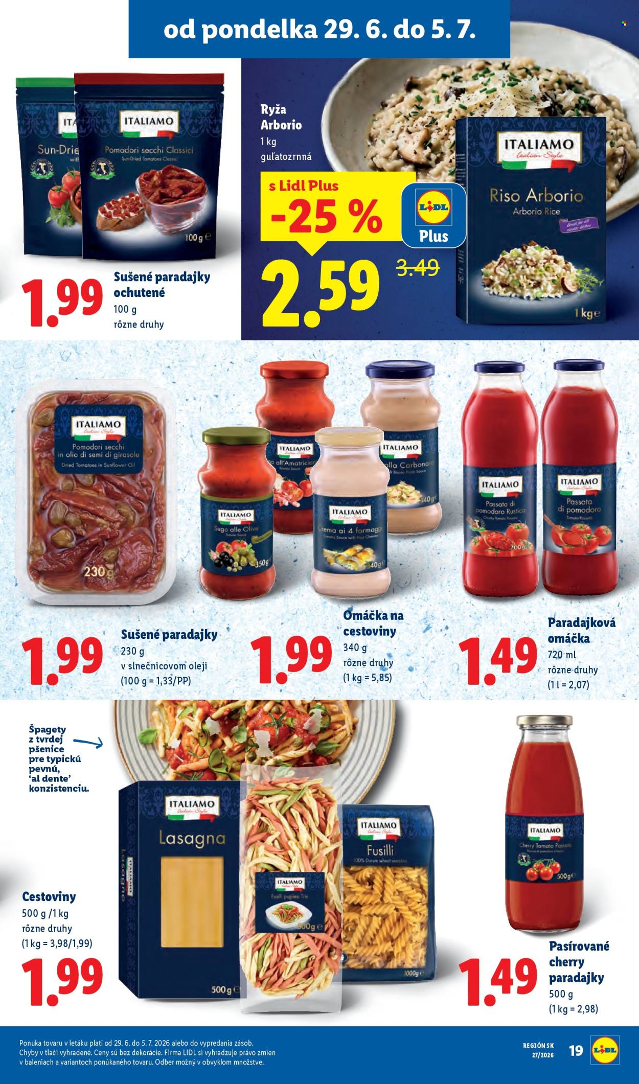 Leták Lidl - 29.6.2026 - 5.7.2026. Strana 25