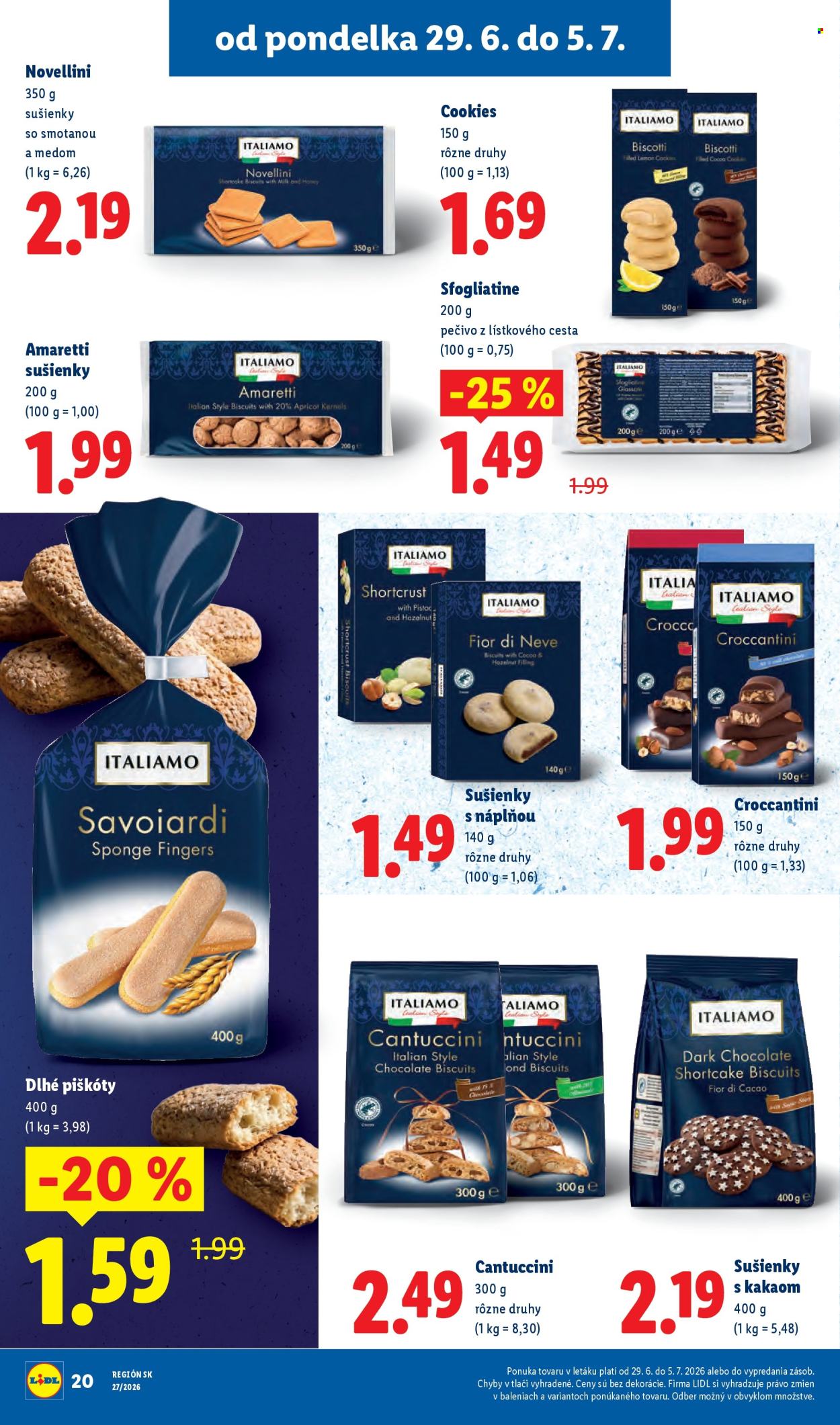 Leták Lidl - 29.6.2026 - 5.7.2026. Strana 26