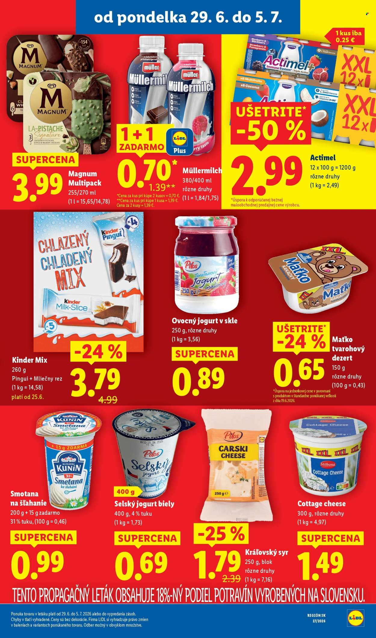 Leták Lidl - 29.6.2026 - 5.7.2026. Strana 33
