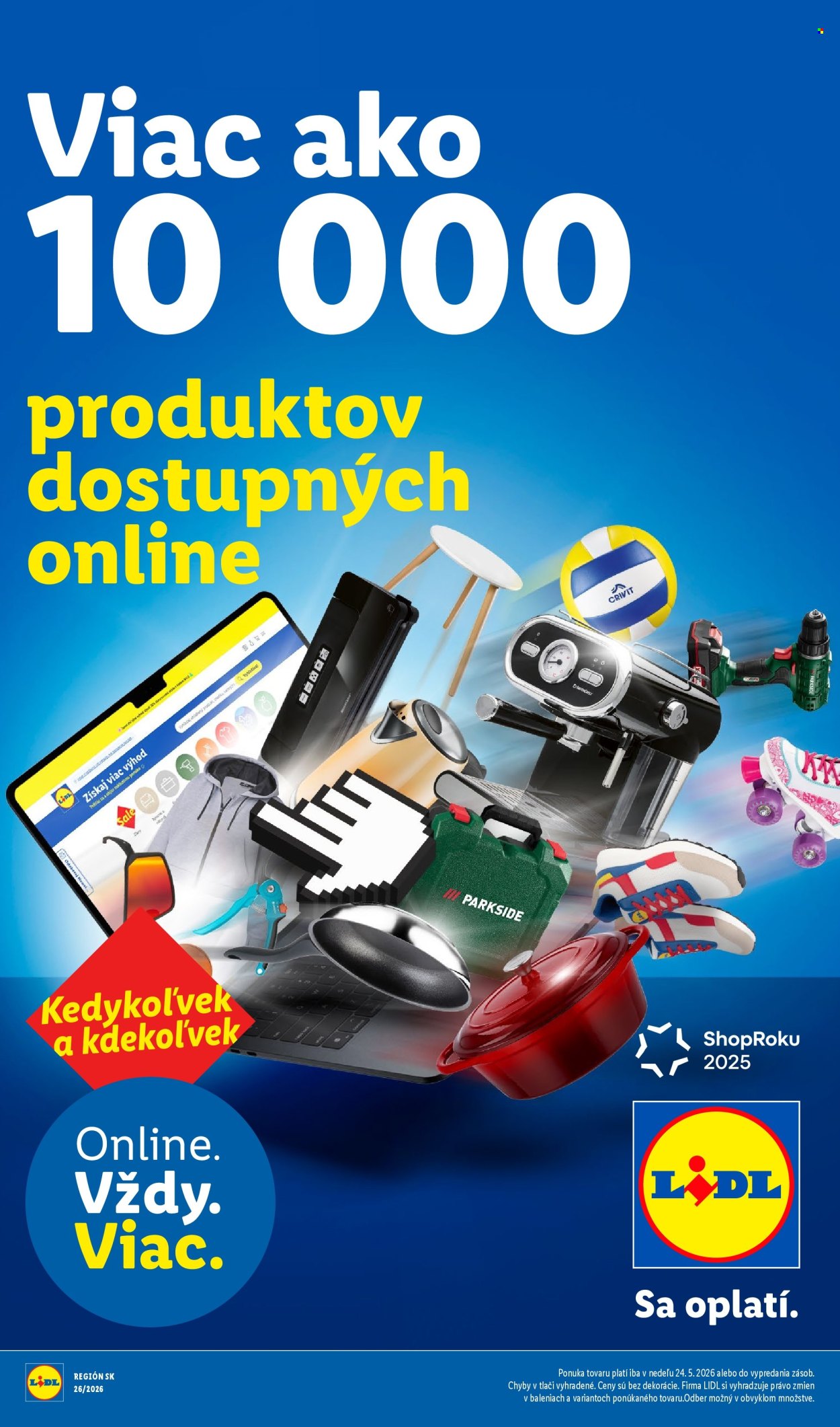 Leták Lidl - 29.6.2026 - 5.7.2026. Strana 44