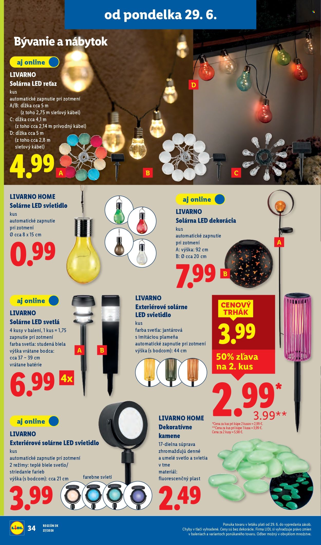 Leták Lidl - 29.6.2026 - 5.7.2026. Strana 48