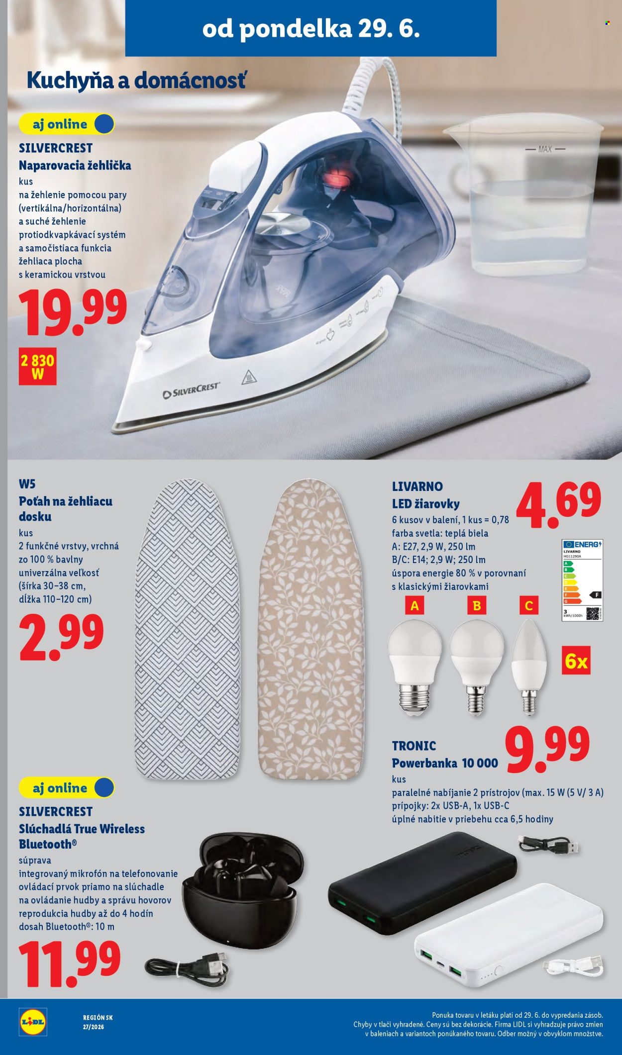Leták Lidl - 29.6.2026 - 5.7.2026. Strana 56