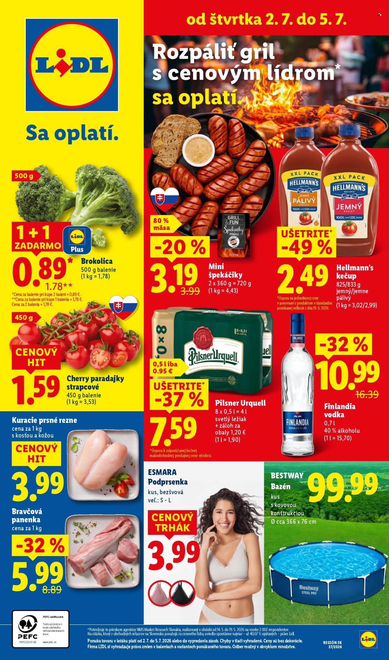 Leták Lidl - 29.6.2026 - 5.7.2026. Strana 58