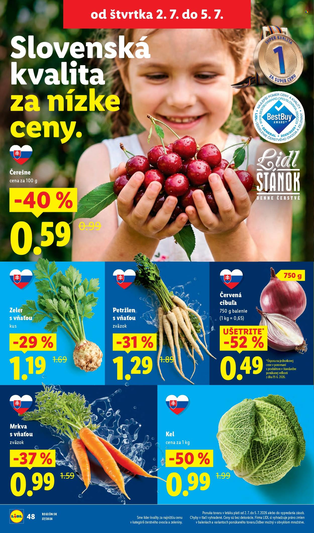 Leták Lidl - 29.6.2026 - 5.7.2026. Strana 60
