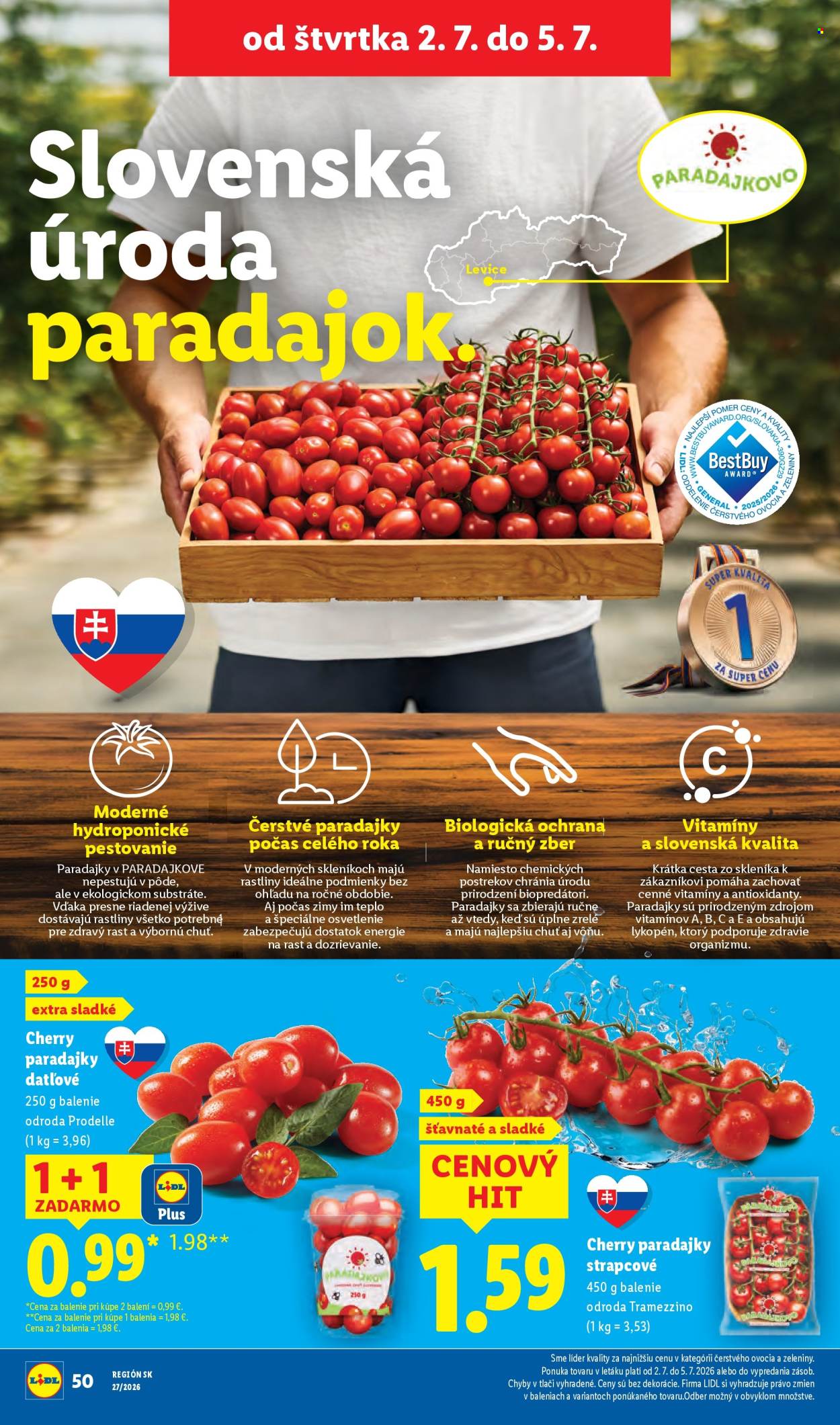 Leták Lidl - 29.6.2026 - 5.7.2026. Strana 62