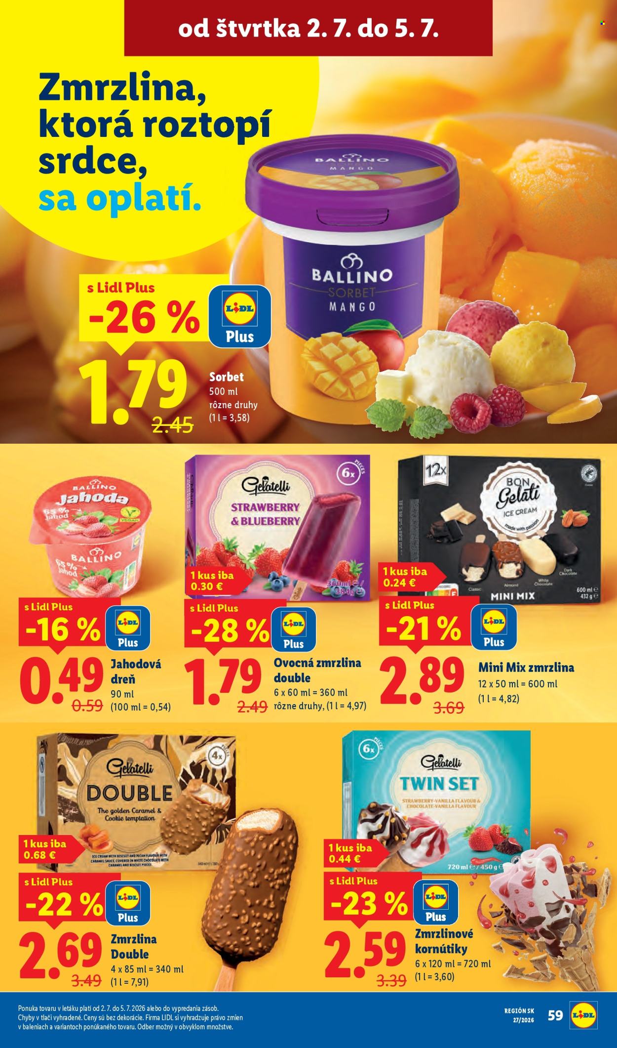 Leták Lidl - 29.6.2026 - 5.7.2026. Strana 70