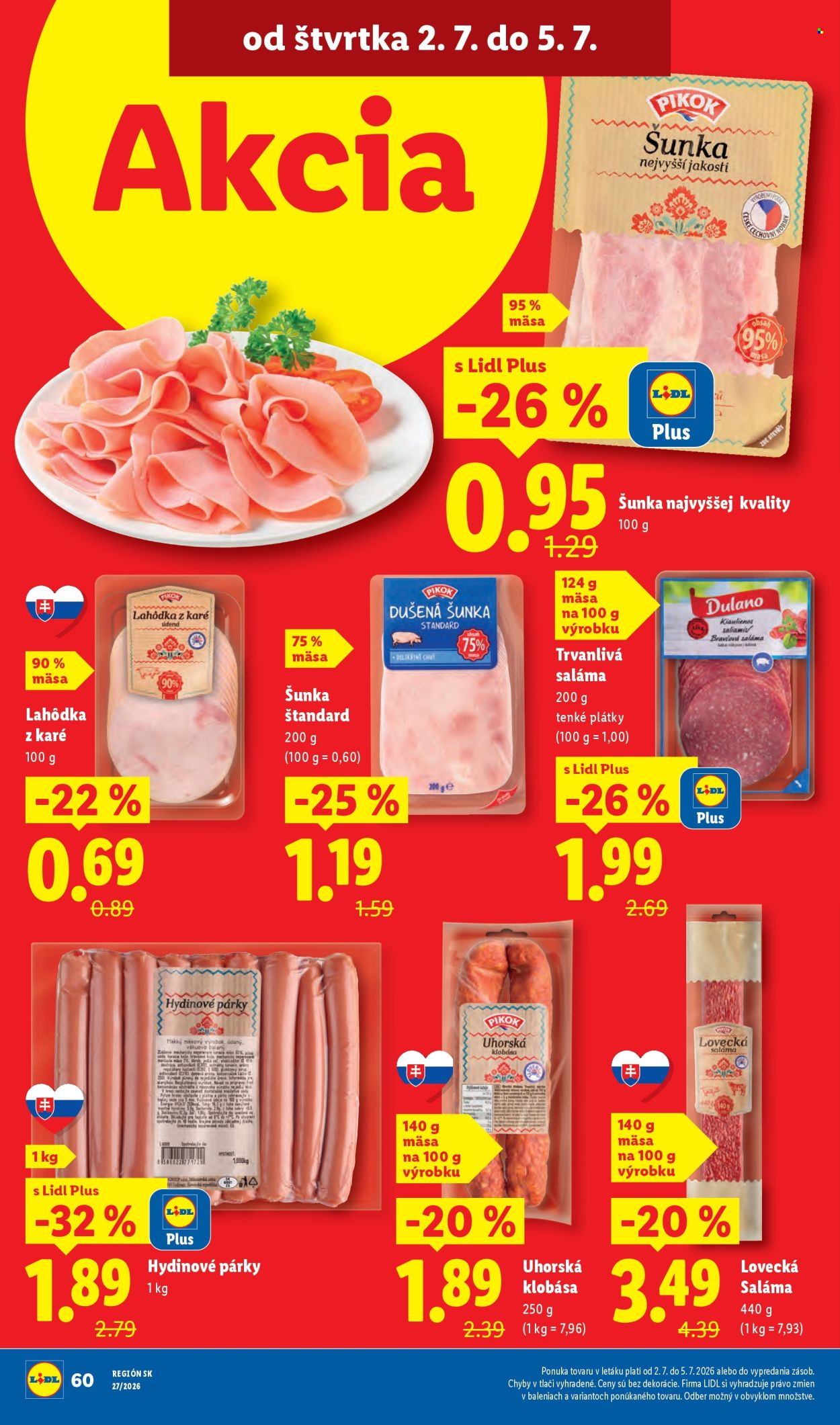 Leták Lidl - 29.6.2026 - 5.7.2026. Strana 72