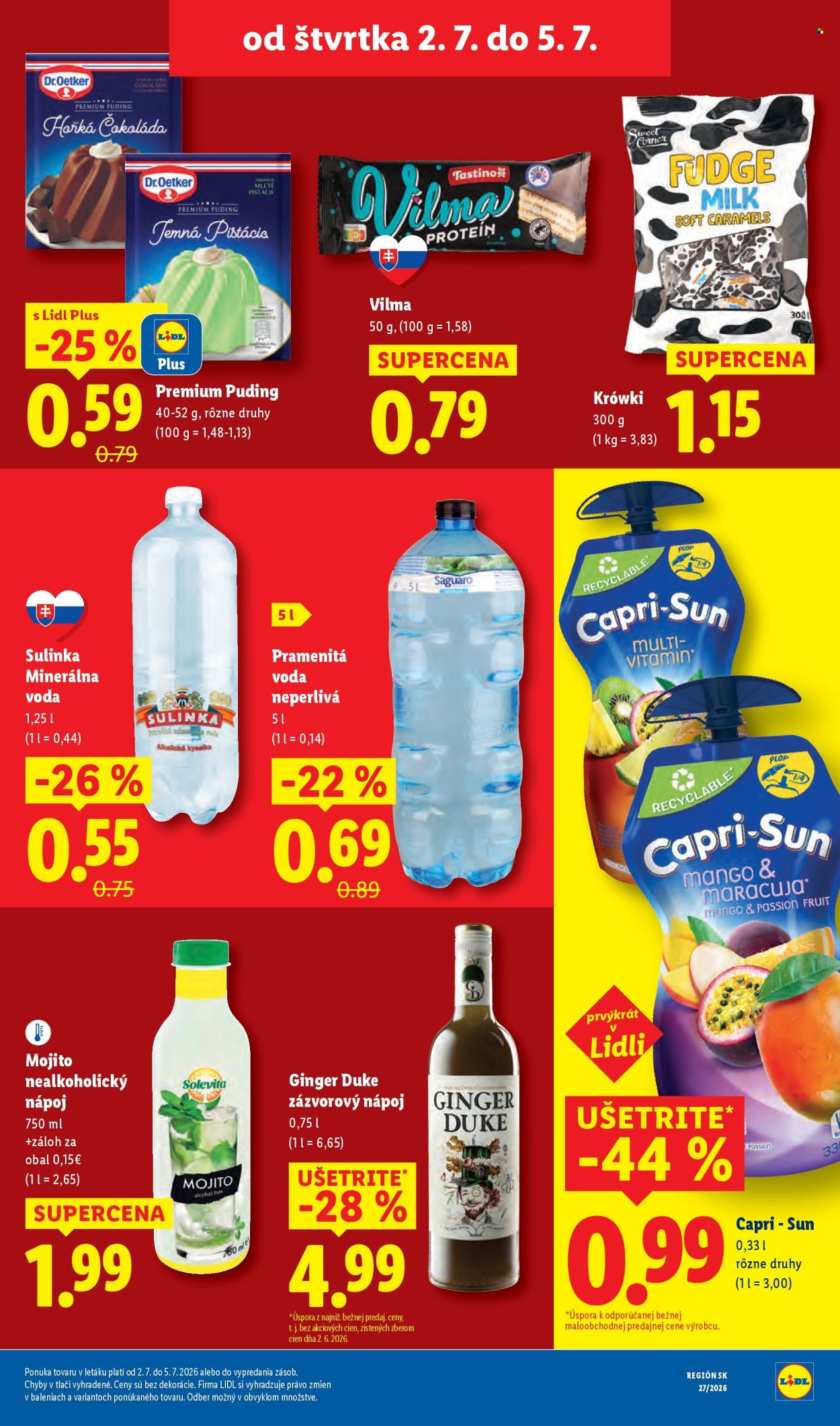 Leták Lidl - 29.6.2026 - 5.7.2026. Strana 75