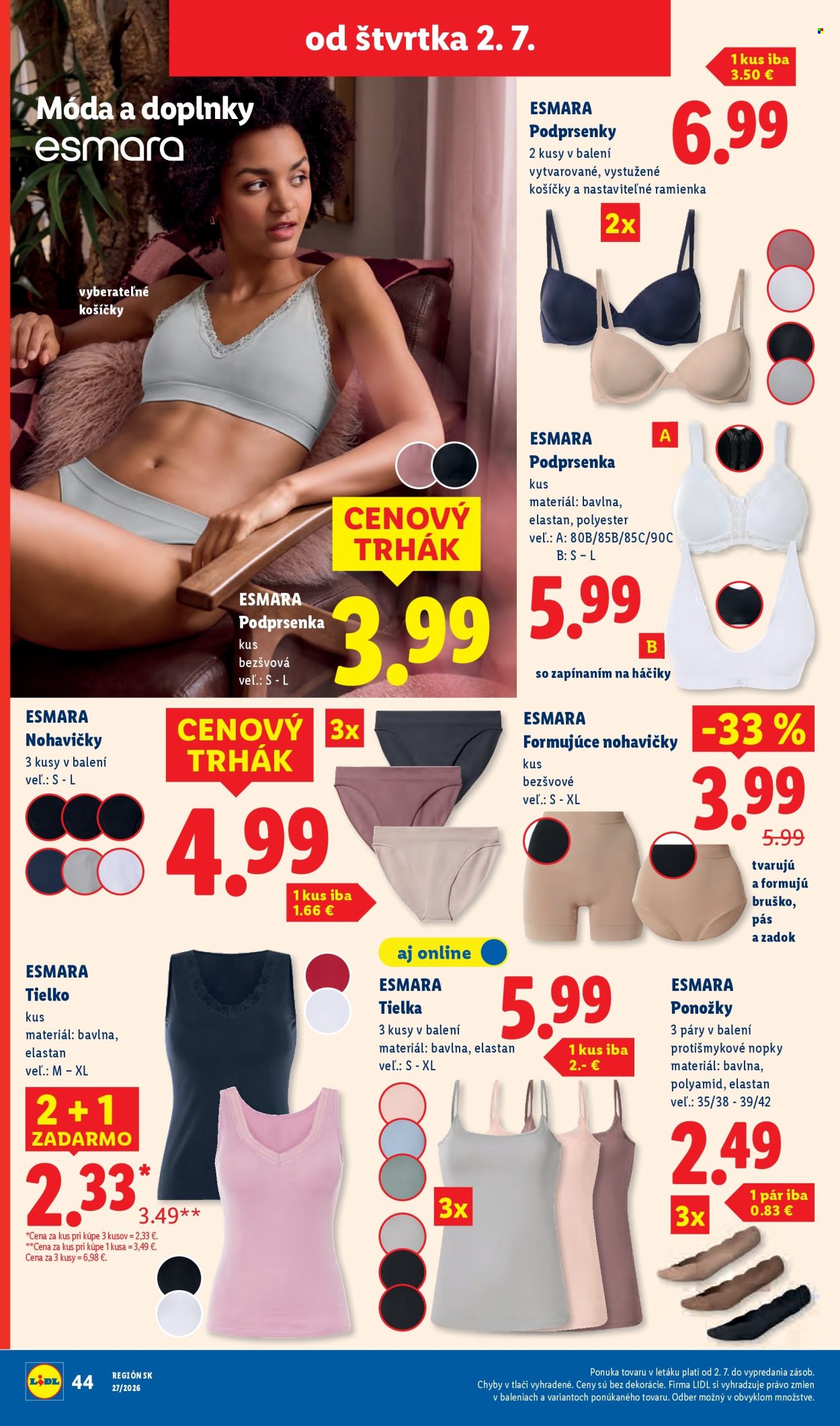 Leták Lidl - 29.6.2026 - 5.7.2026. Strana 84