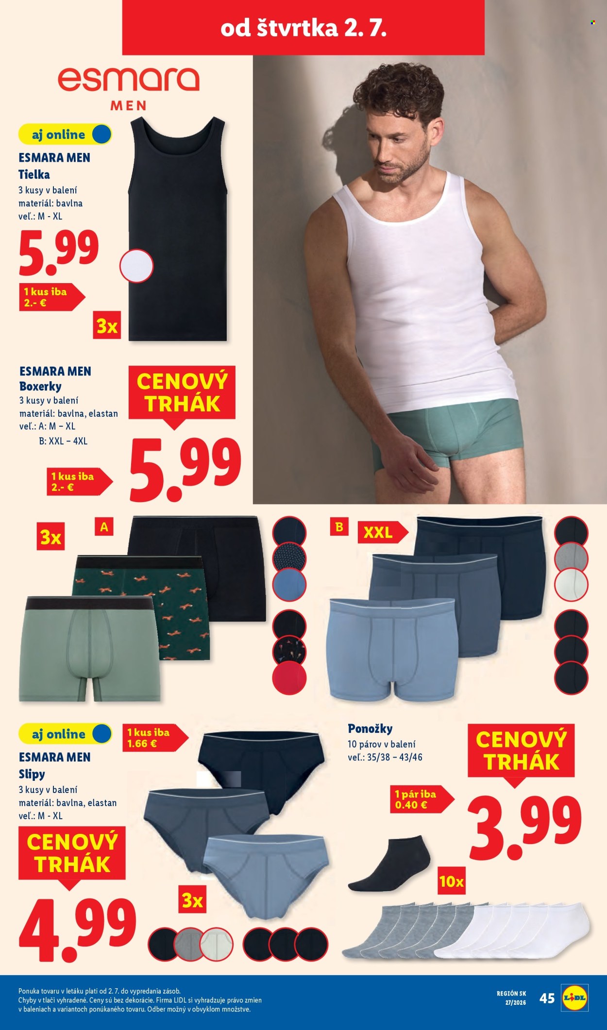 Leták Lidl - 29.6.2026 - 5.7.2026. Strana 85