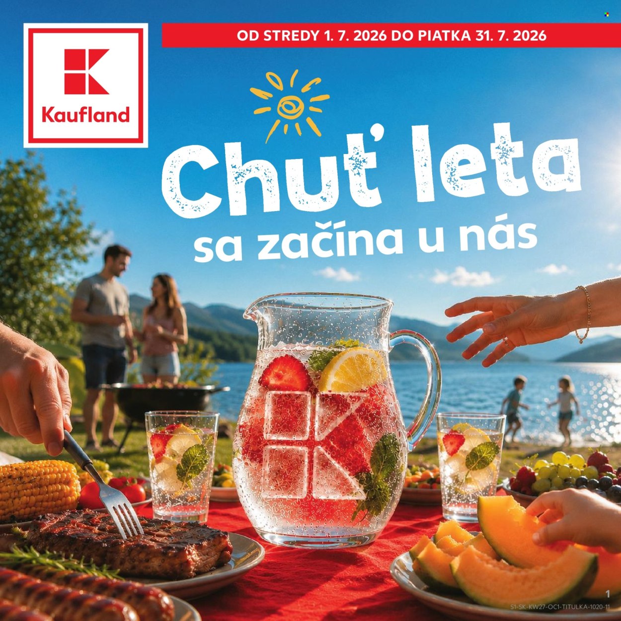 Leták Kaufland - 1.7.2026 - 31.7.2026. Strana 1