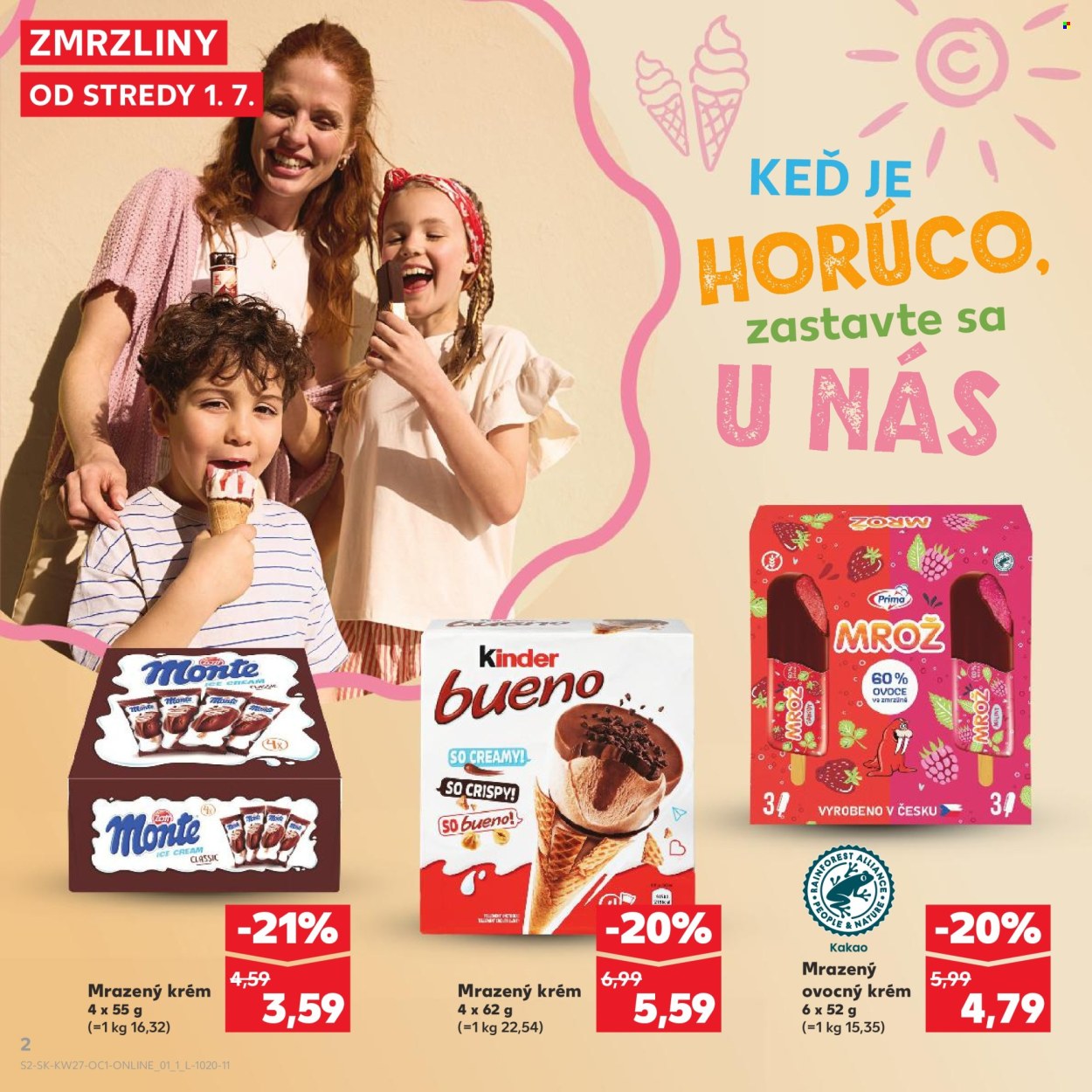 Leták Kaufland - 1.7.2026 - 31.7.2026. Strana 2