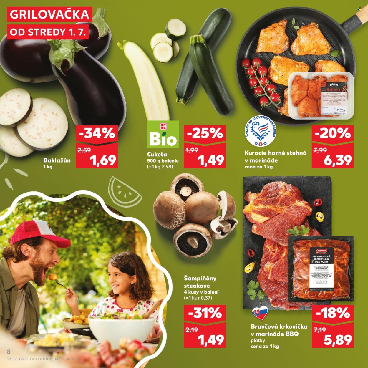 Leták Kaufland - 1.7.2026 - 31.7.2026. Strana 8