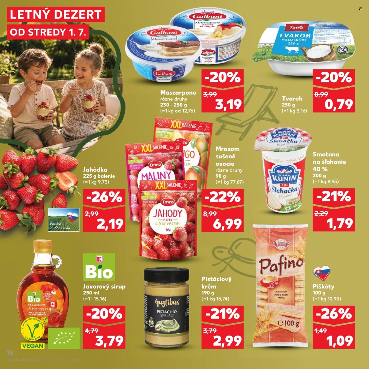 Leták Kaufland - 1.7.2026 - 31.7.2026. Strana 18
