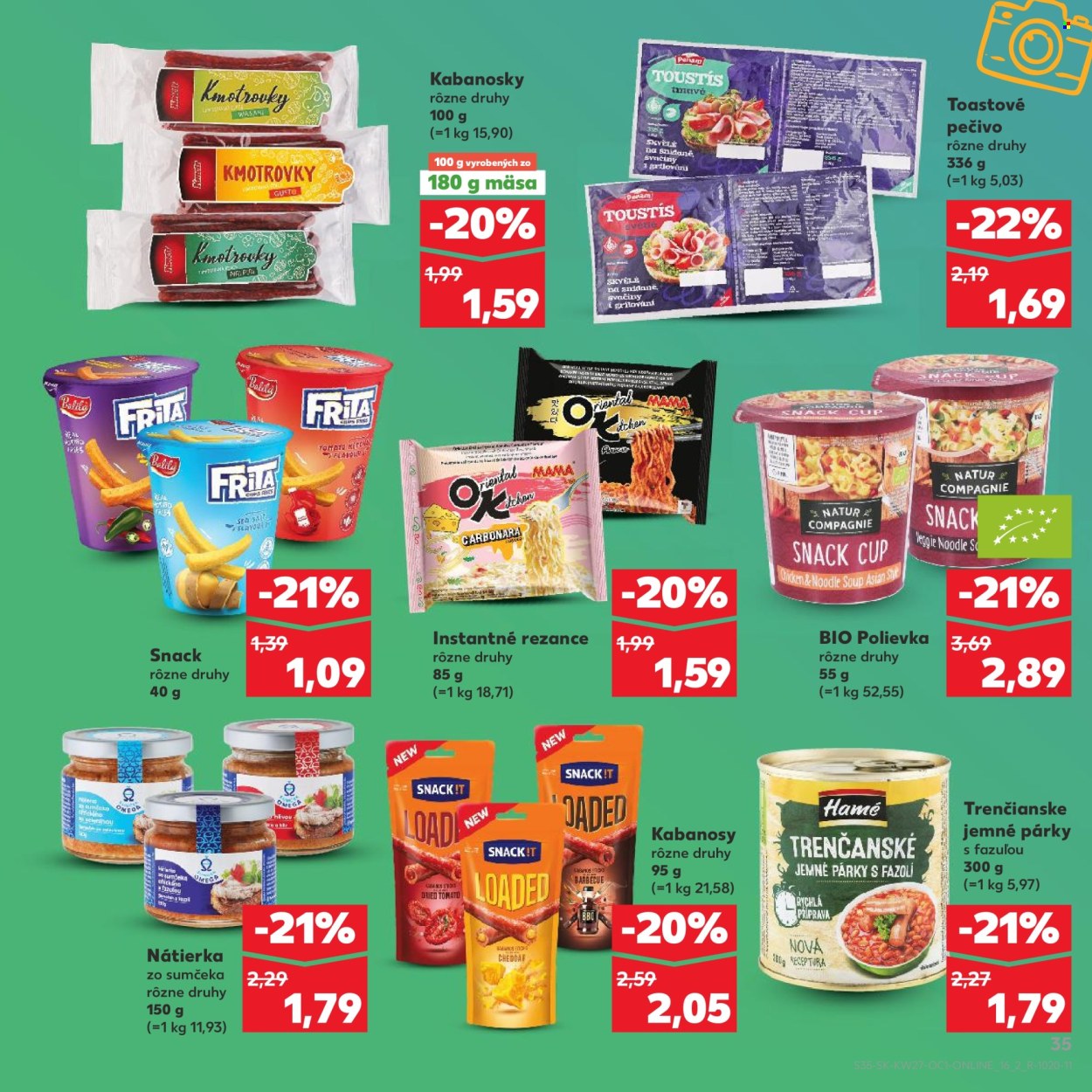 Leták Kaufland - 1.7.2026 - 31.7.2026. Strana 35