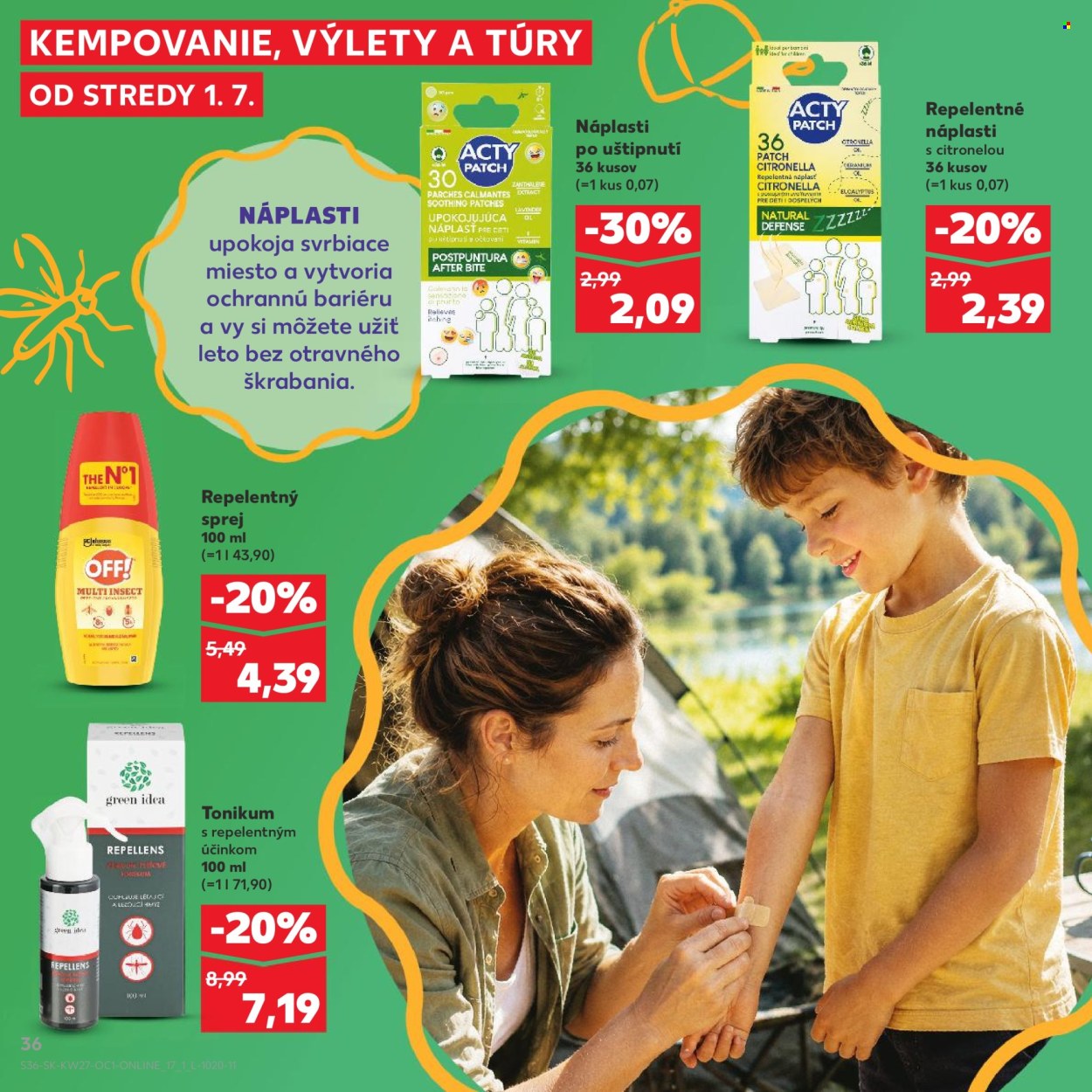 Leták Kaufland - 1.7.2026 - 31.7.2026. Strana 36