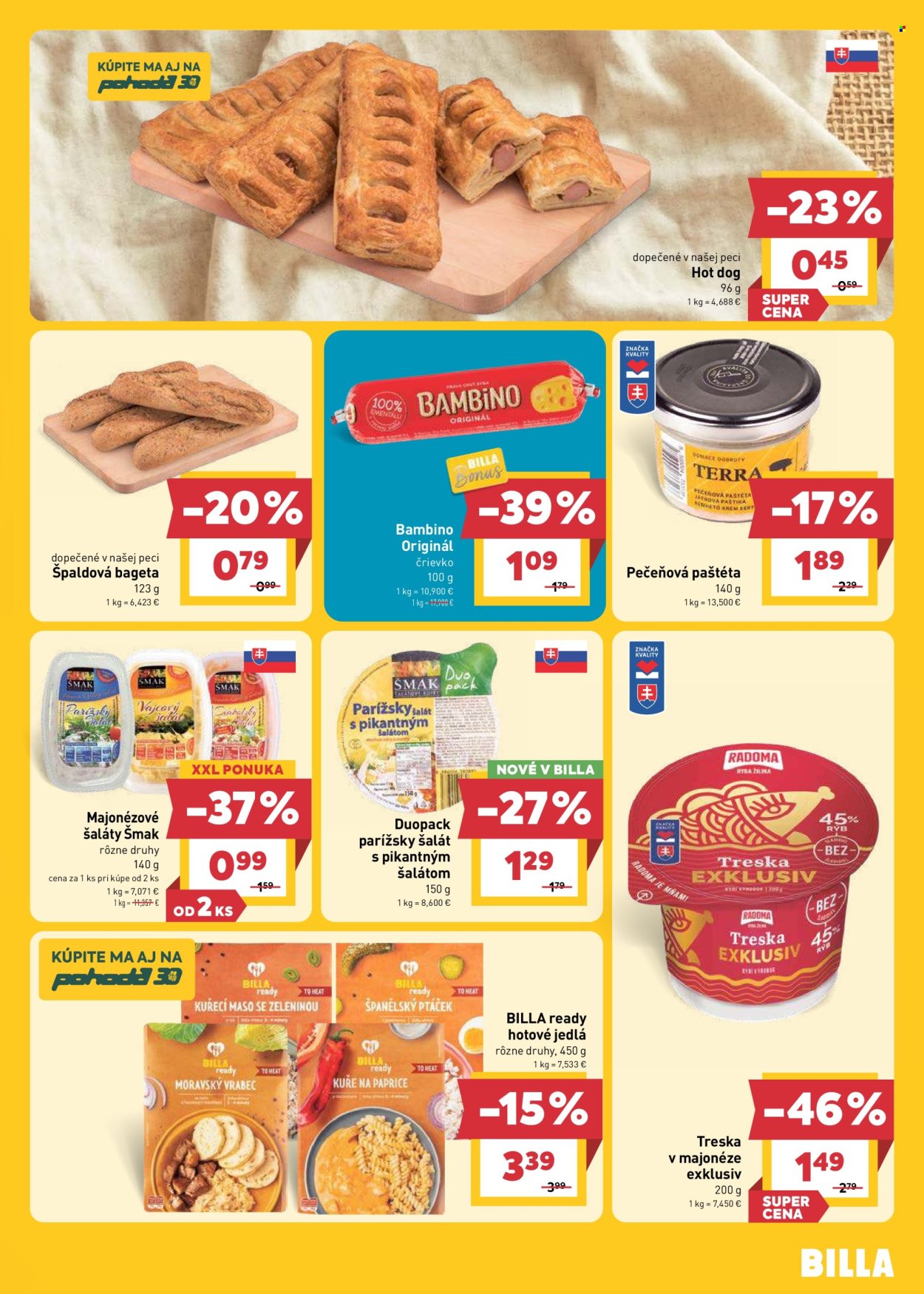 Leták Billa - 1.7.2026 - 7.7.2026. Strana 7