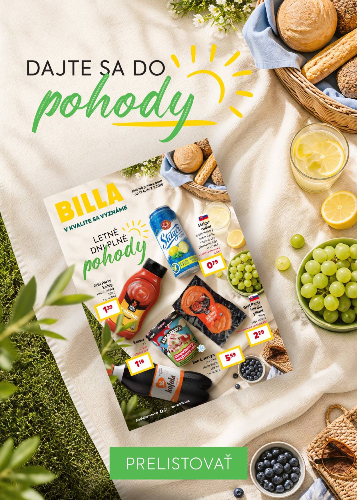 Leták Billa - 1.7.2026 - 7.7.2026. Strana 25