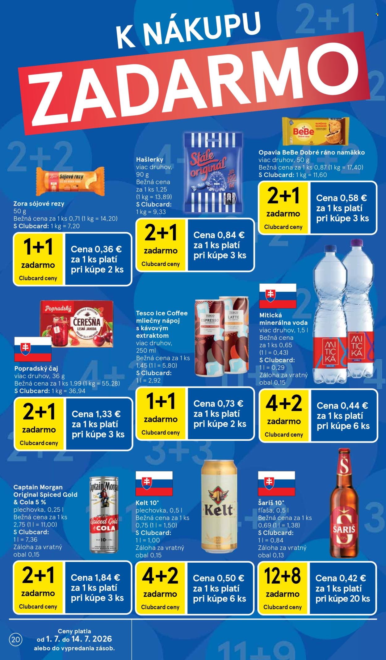 Leták TESCO - 1.7.2026 - 7.7.2026. Strana 20