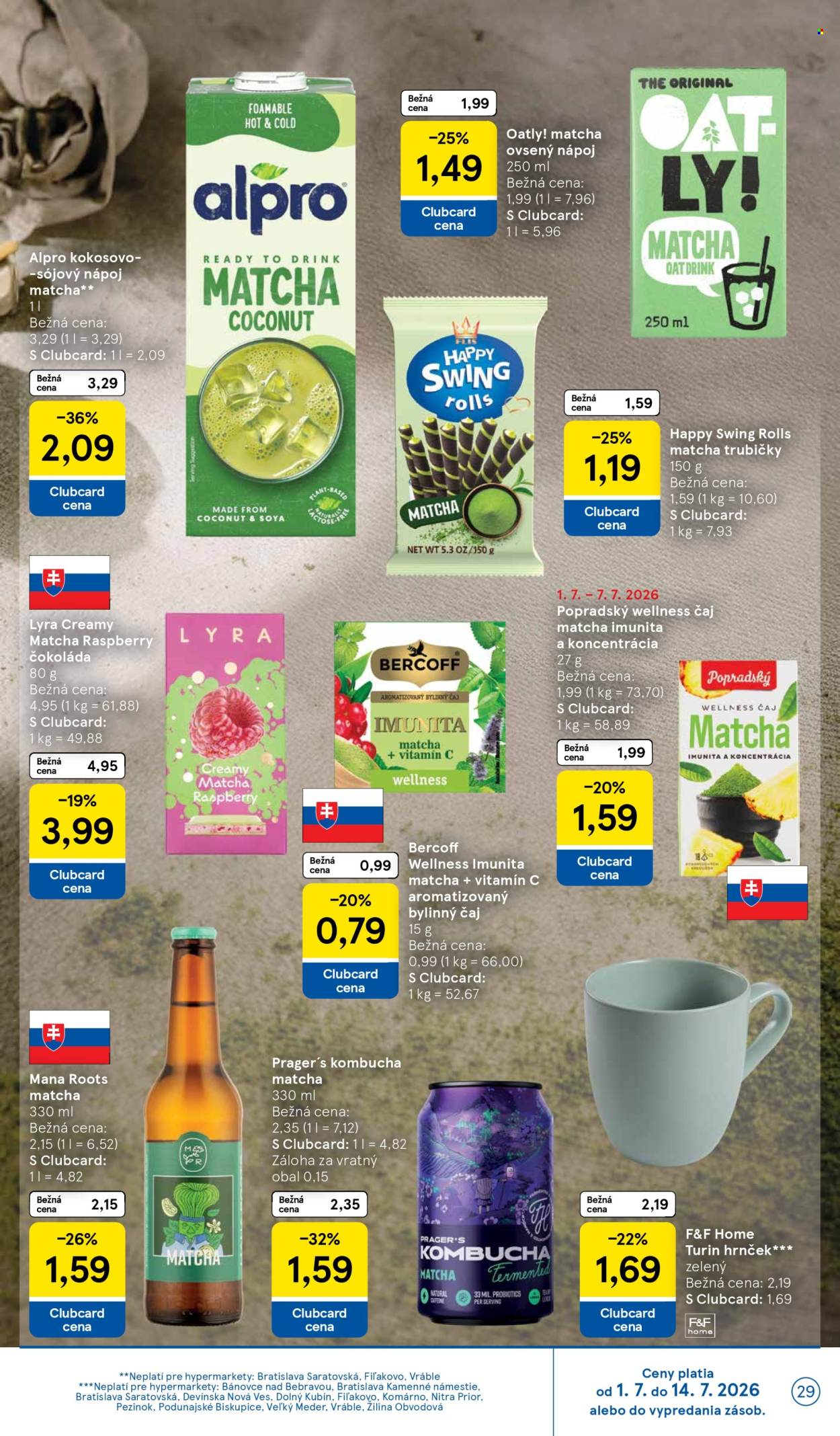 Leták TESCO - 1.7.2026 - 7.7.2026. Strana 29