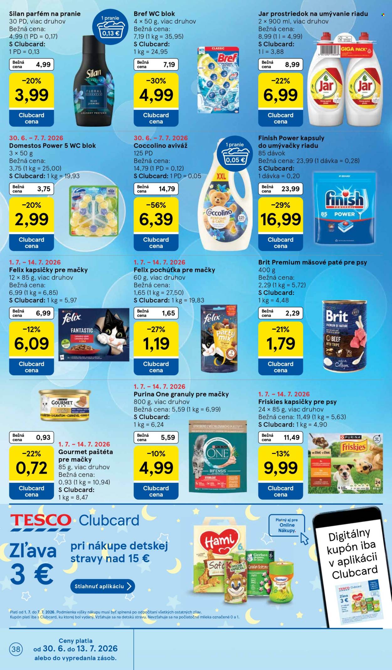 Leták TESCO - 1.7.2026 - 7.7.2026. Strana 38