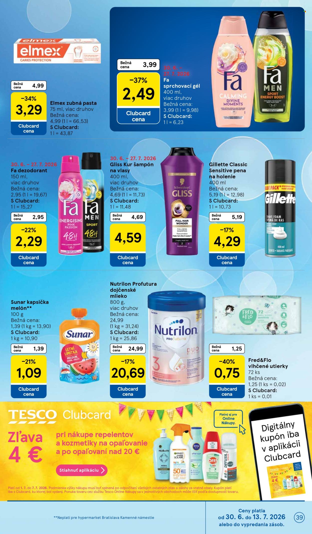 Leták TESCO - 1.7.2026 - 7.7.2026. Strana 39