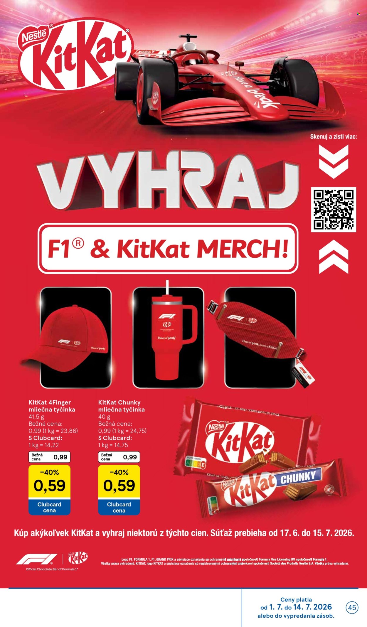 Leták TESCO - 1.7.2026 - 7.7.2026. Strana 45