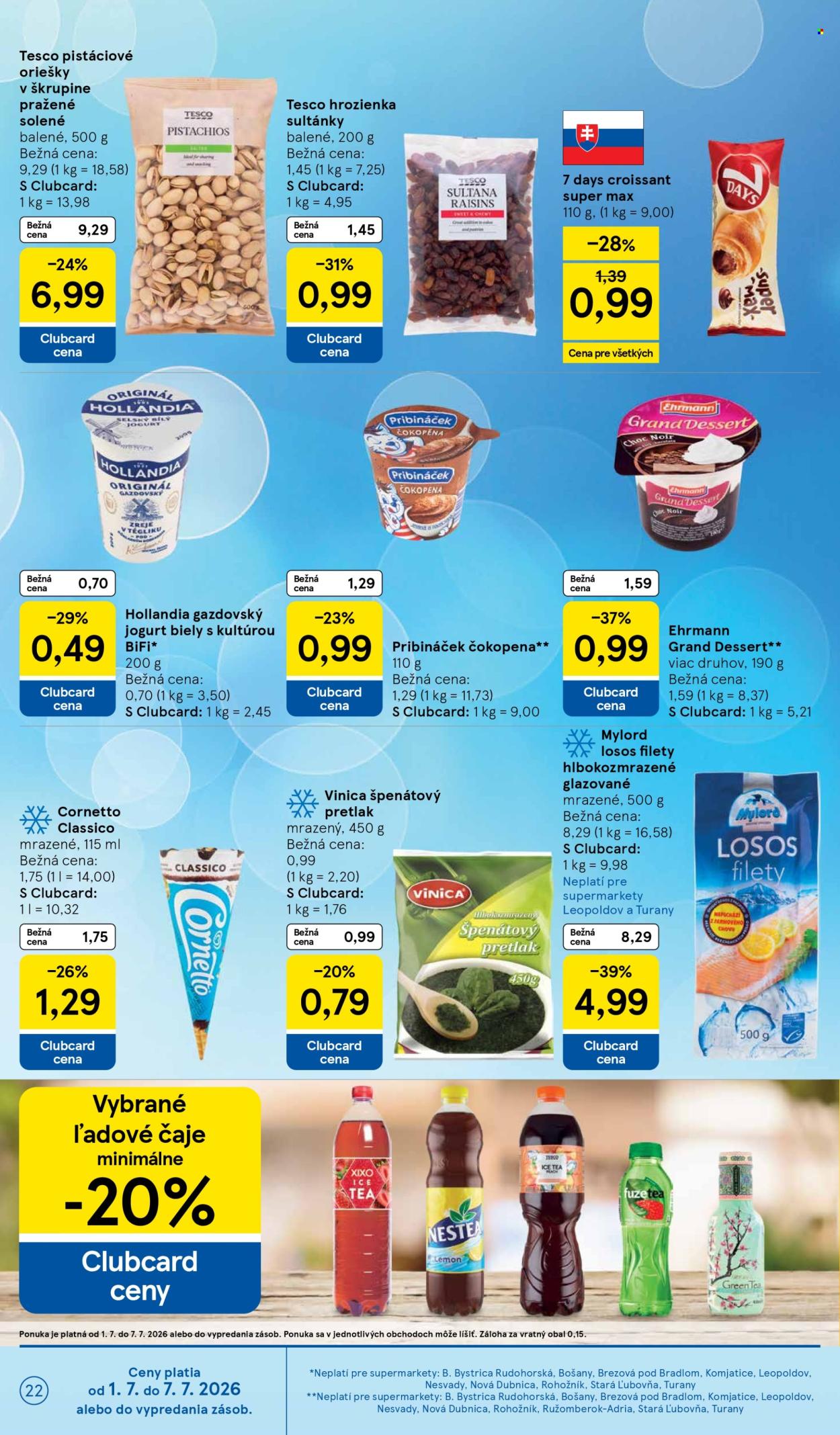 Leták TESCO supermarket - 1.7.2026 - 7.7.2026. Strana 22