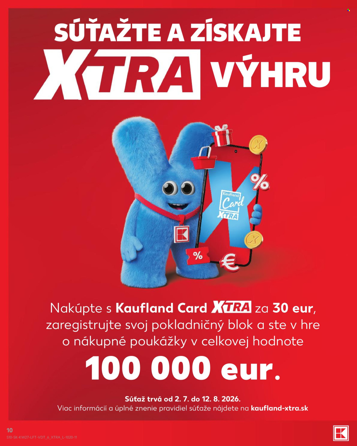 Leták Kaufland - 2.7.2026 - 8.7.2026. Strana 10