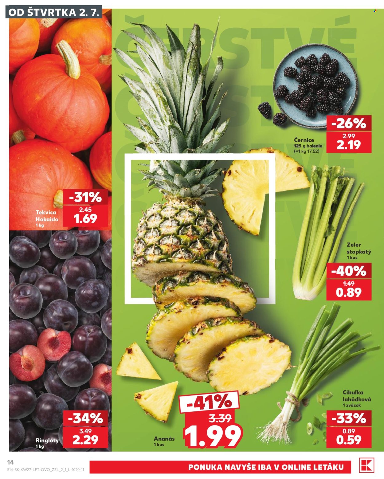 Leták Kaufland - 2.7.2026 - 8.7.2026. Strana 14