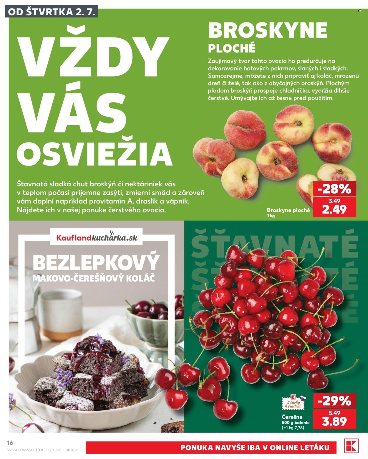 Leták Kaufland - 2.7.2026 - 8.7.2026. Strana 16