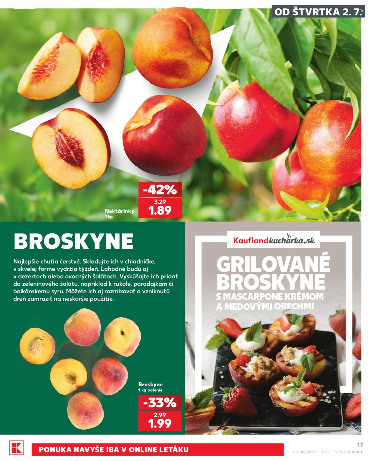 Leták Kaufland - 2.7.2026 - 8.7.2026. Strana 17