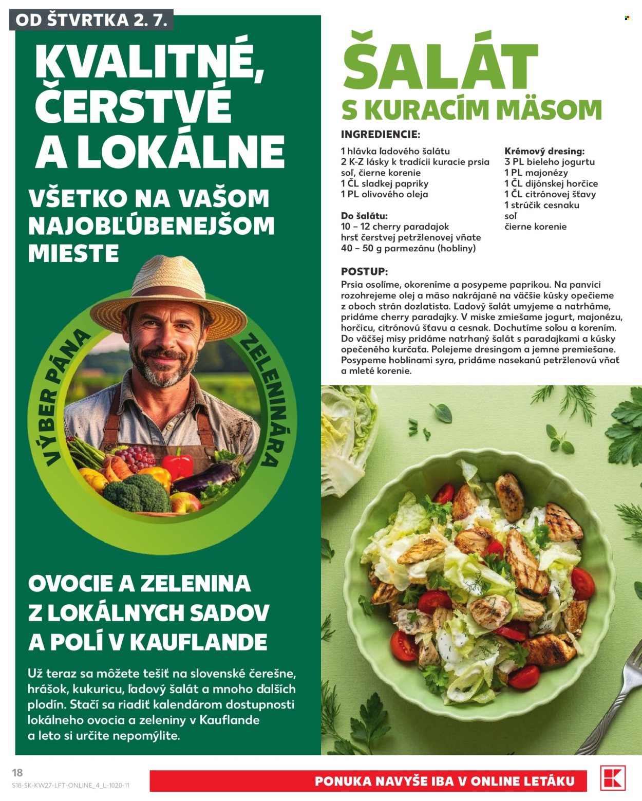 Leták Kaufland - 2.7.2026 - 8.7.2026. Strana 18