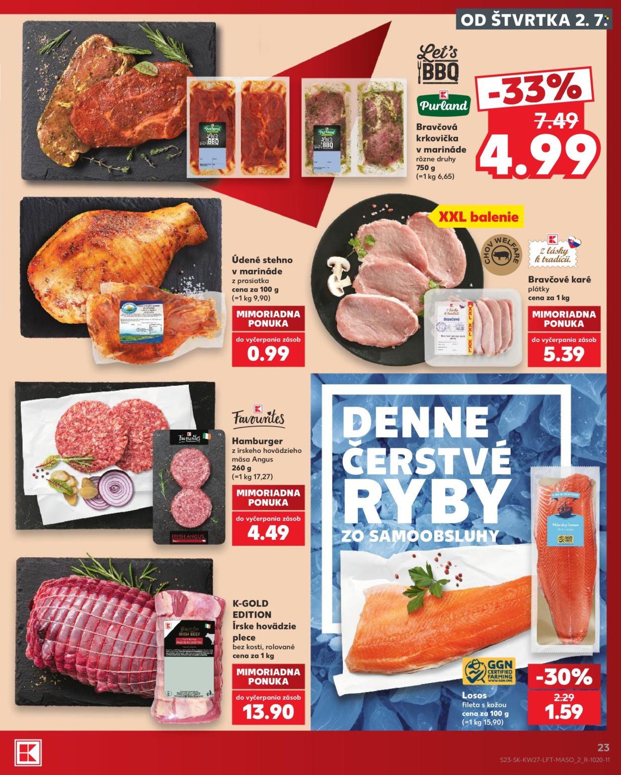 Leták Kaufland - 2.7.2026 - 8.7.2026. Strana 23