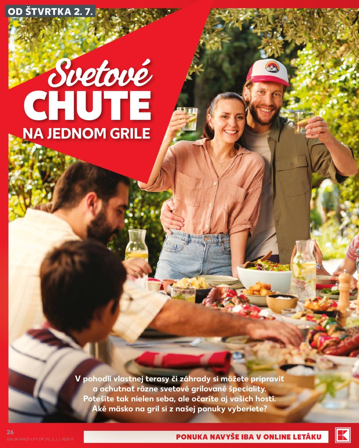 Leták Kaufland - 2.7.2026 - 8.7.2026. Strana 26