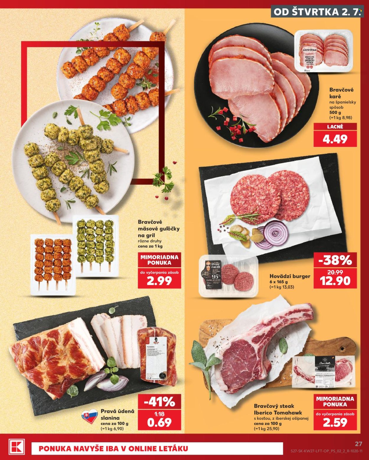 Leták Kaufland - 2.7.2026 - 8.7.2026. Strana 27