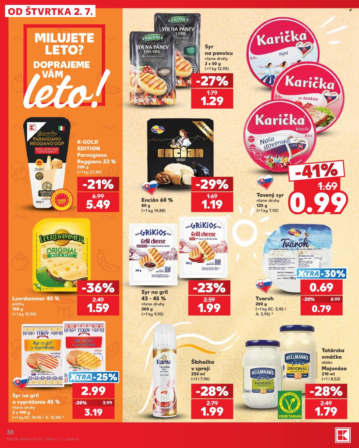 Leták Kaufland - 2.7.2026 - 8.7.2026. Strana 30