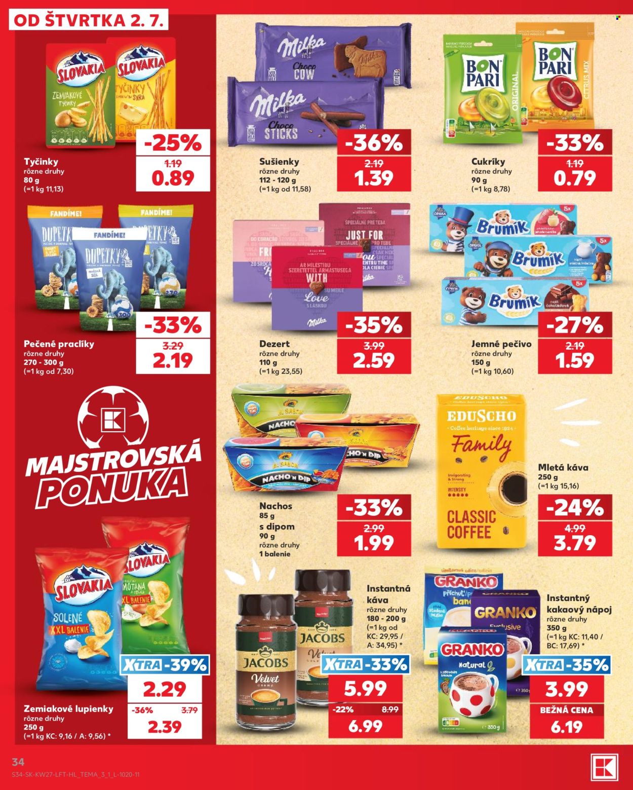 Leták Kaufland - 2.7.2026 - 8.7.2026. Strana 34