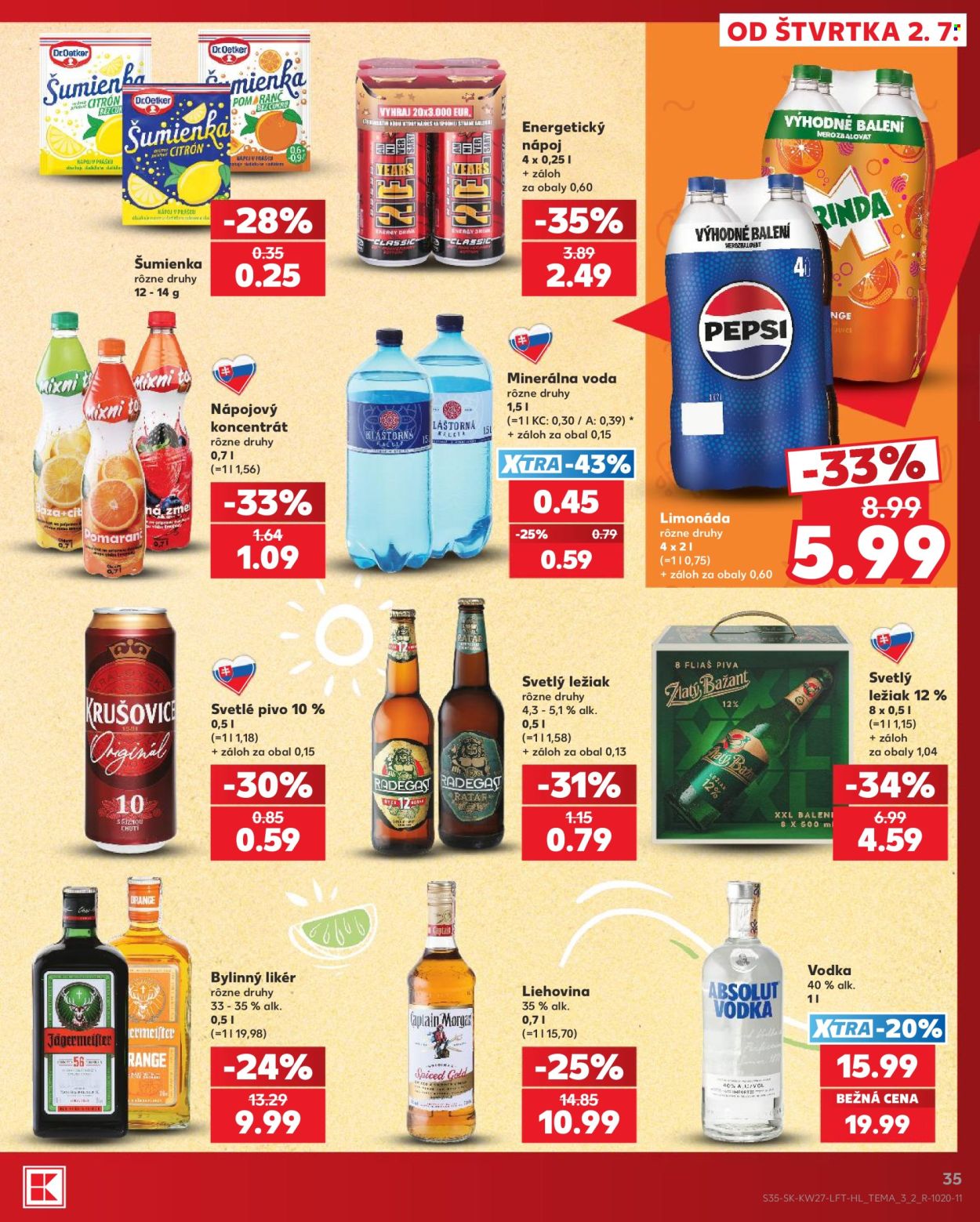 Leták Kaufland - 2.7.2026 - 8.7.2026. Strana 35
