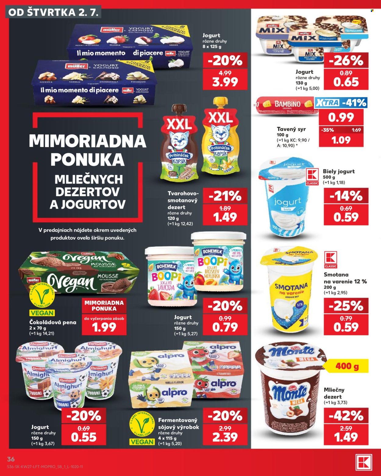 Leták Kaufland - 2.7.2026 - 8.7.2026. Strana 36