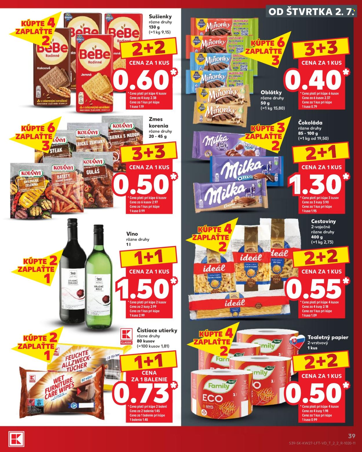 Leták Kaufland - 2.7.2026 - 8.7.2026. Strana 39