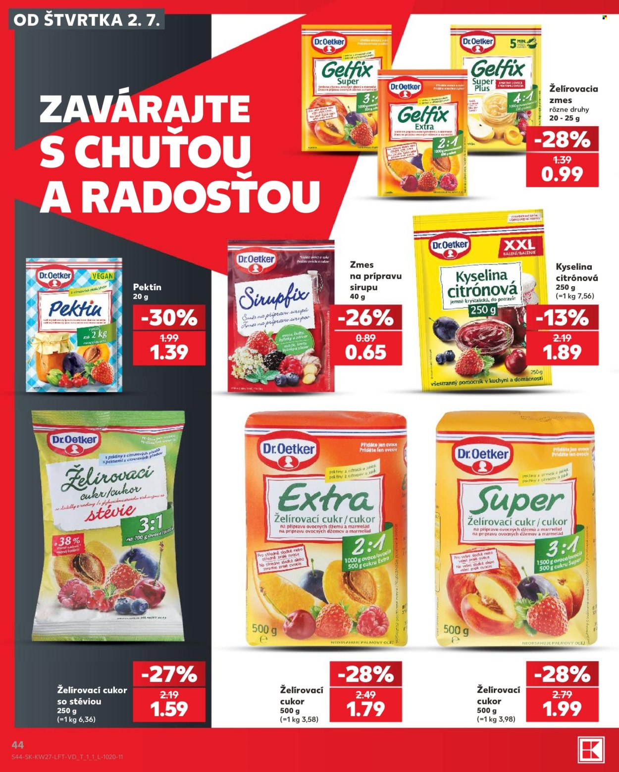 Leták Kaufland - 2.7.2026 - 8.7.2026. Strana 44