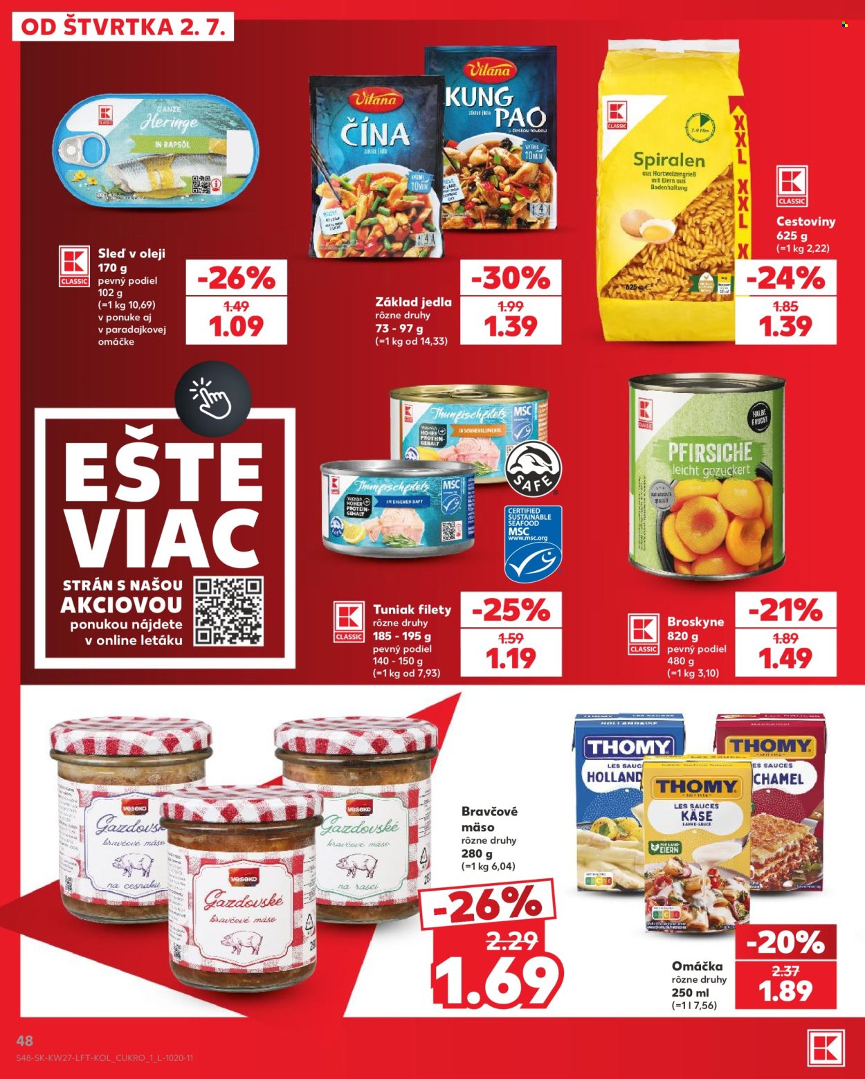 Leták Kaufland - 2.7.2026 - 8.7.2026. Strana 48
