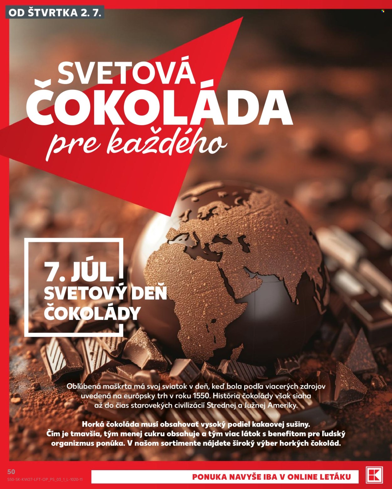 Leták Kaufland - 2.7.2026 - 8.7.2026. Strana 50