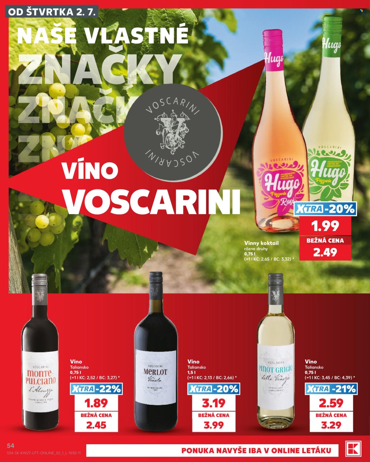 Leták Kaufland - 2.7.2026 - 8.7.2026. Strana 54