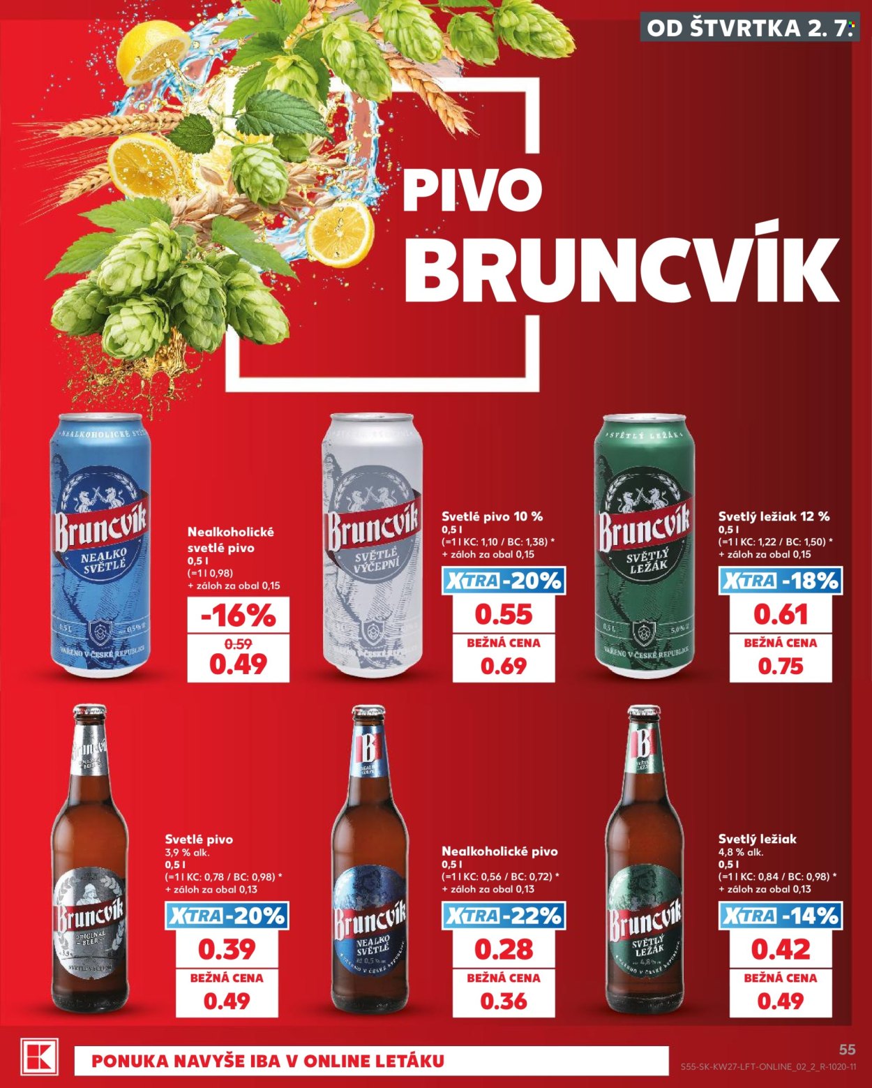 Leták Kaufland - 2.7.2026 - 8.7.2026. Strana 55