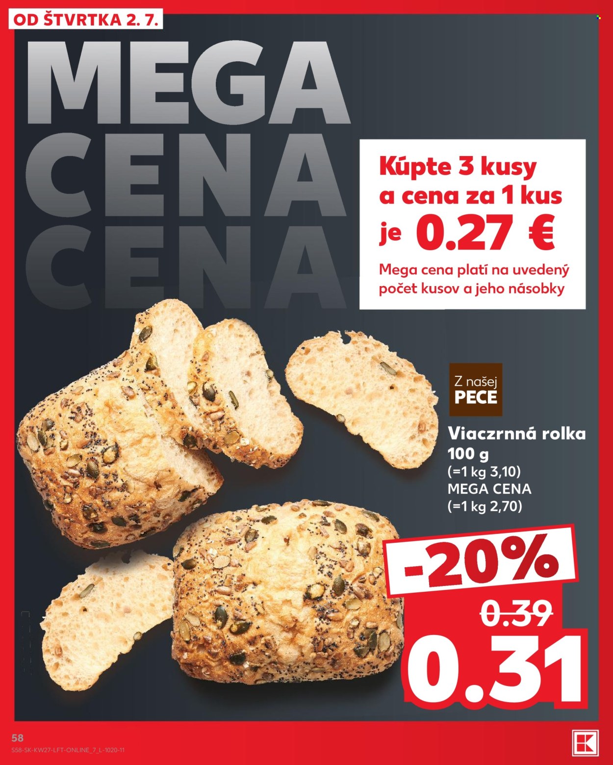 Leták Kaufland - 2.7.2026 - 8.7.2026. Strana 58