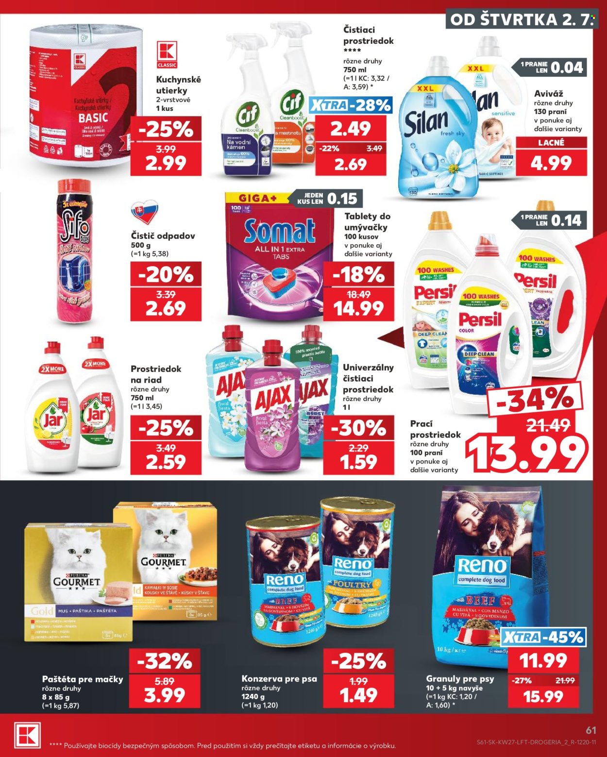 Leták Kaufland - 2.7.2026 - 8.7.2026. Strana 61