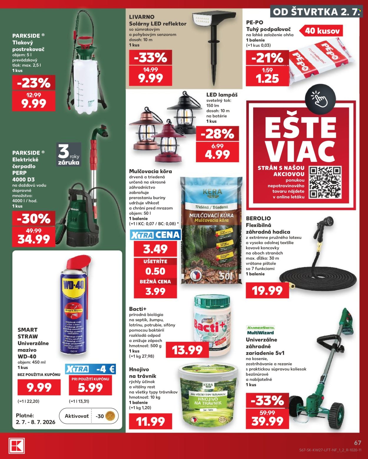 Leták Kaufland - 2.7.2026 - 8.7.2026. Strana 67