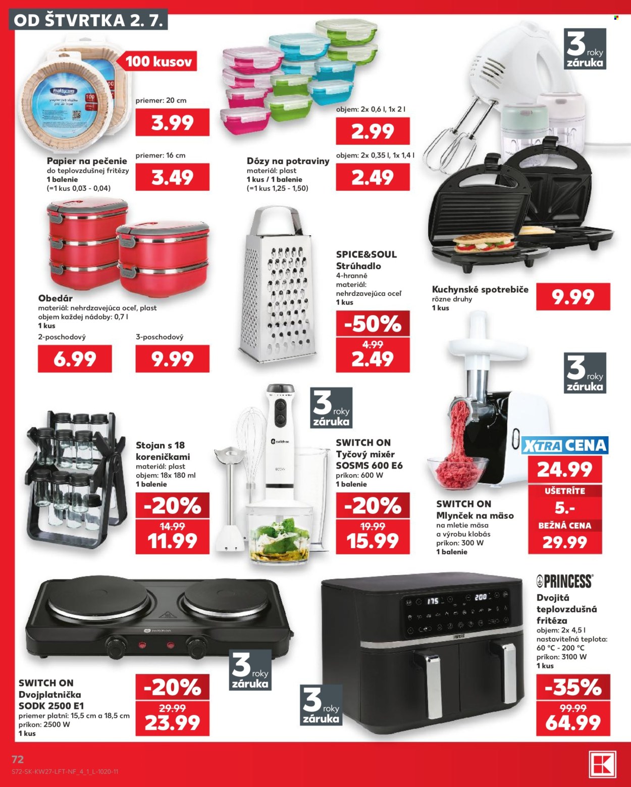Leták Kaufland - 2.7.2026 - 8.7.2026. Strana 72